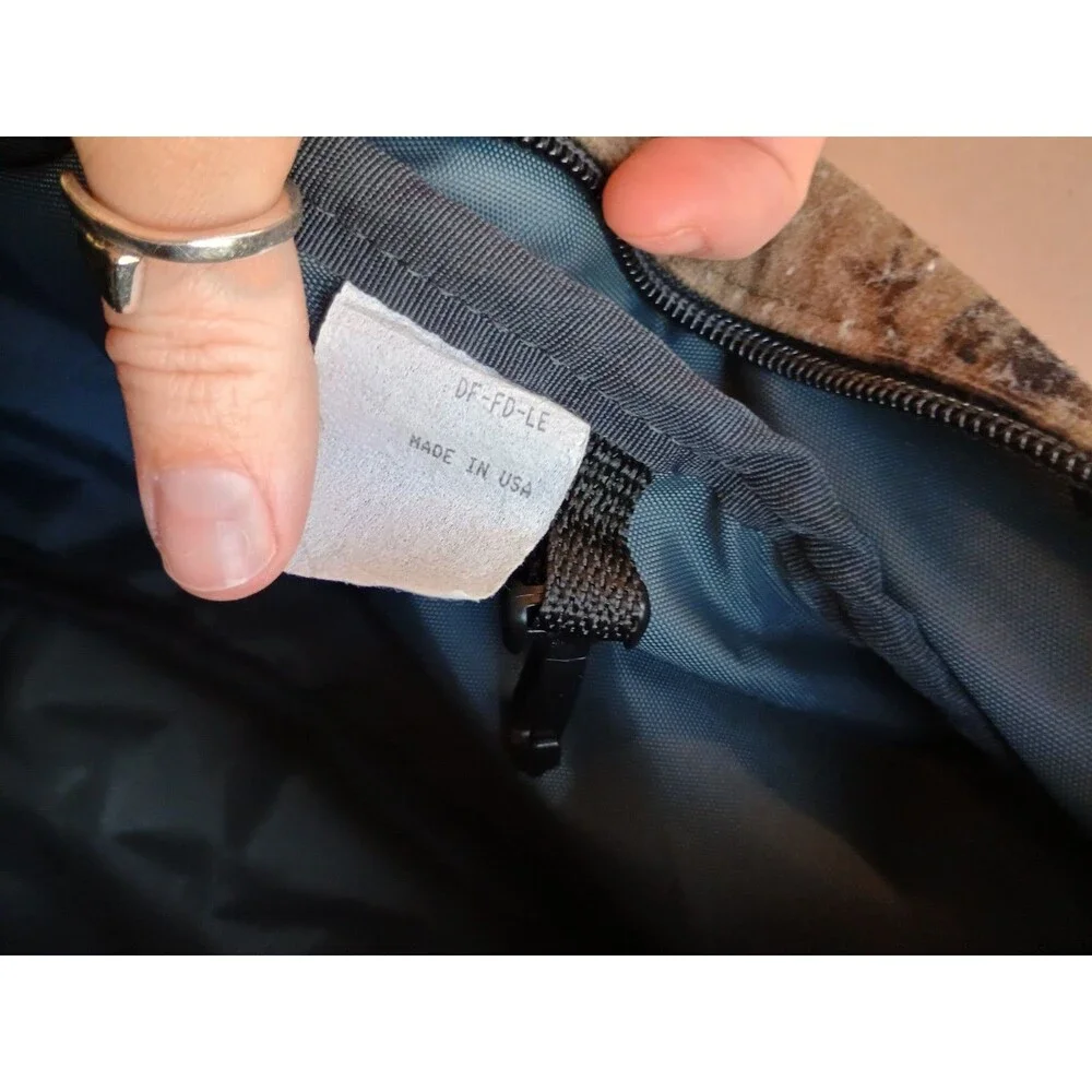 Cabela’s Mossy Oak Camo Flannel Hunting Fanny Pack Lumbar Bag